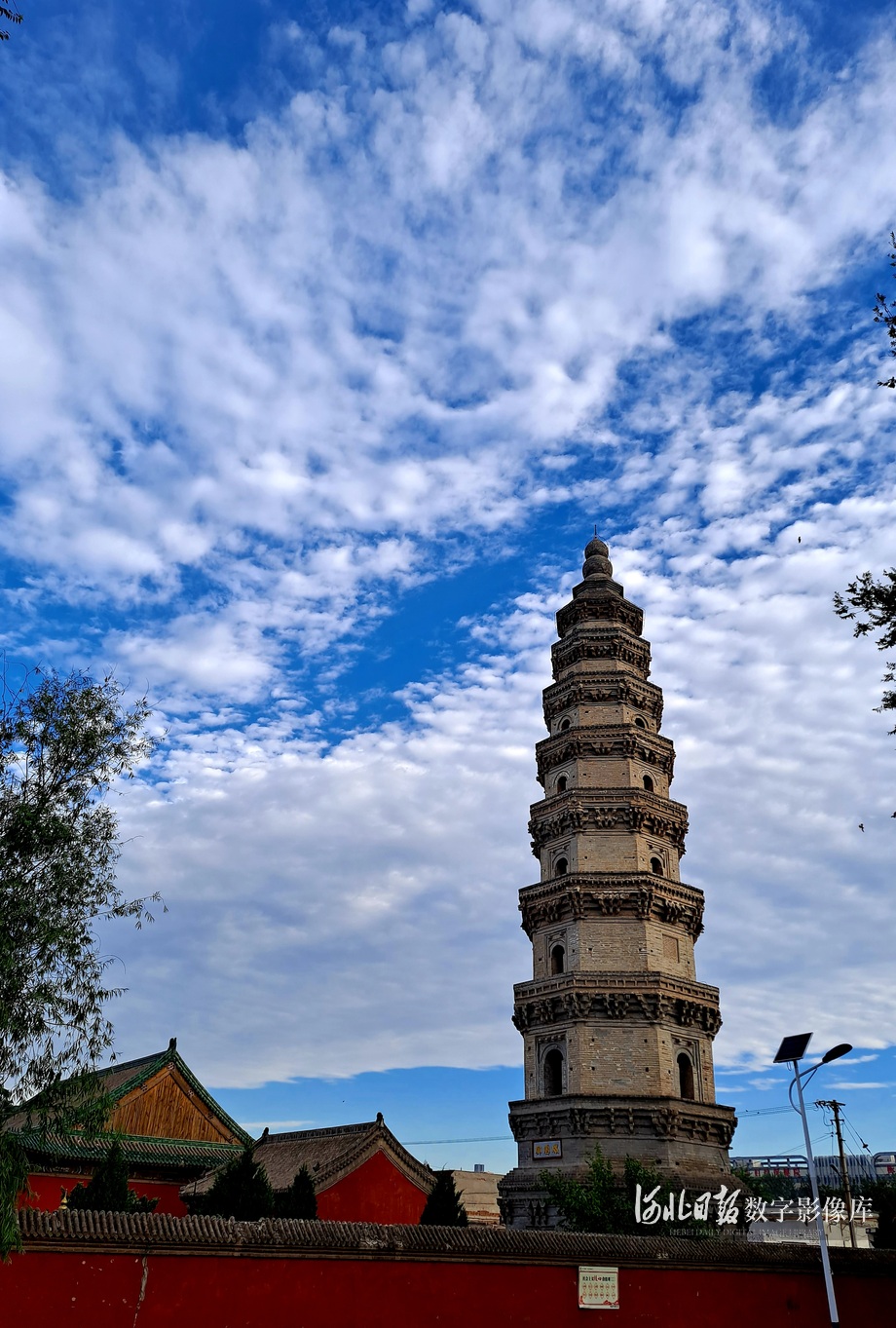 衡水桃城区宝云公园古塔